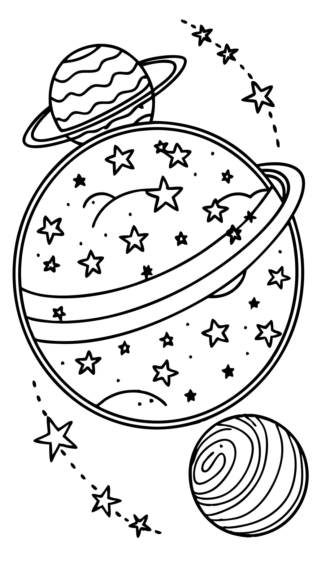 coloring pages astronomy